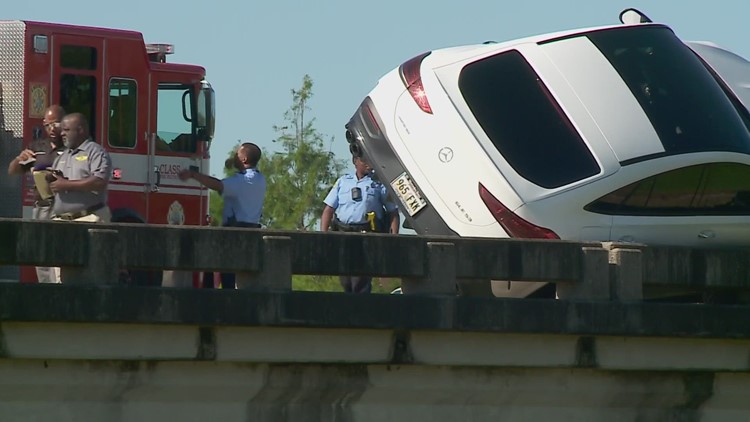 Multi-car I-10 crash survivor pleads for drivers to slow down