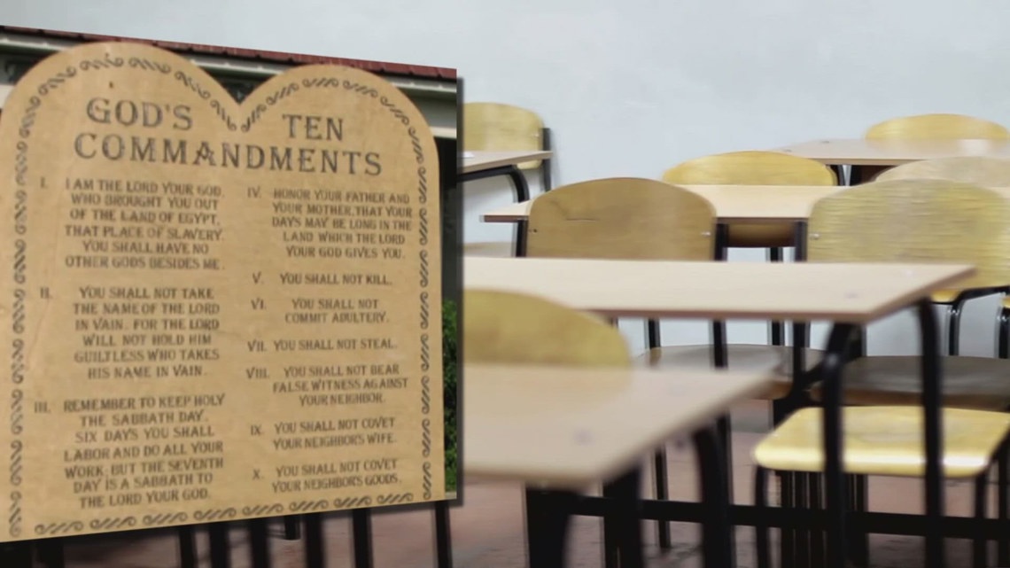 Law Requiring Ten Commandments Displayed In Every Louisiana Classroom ...