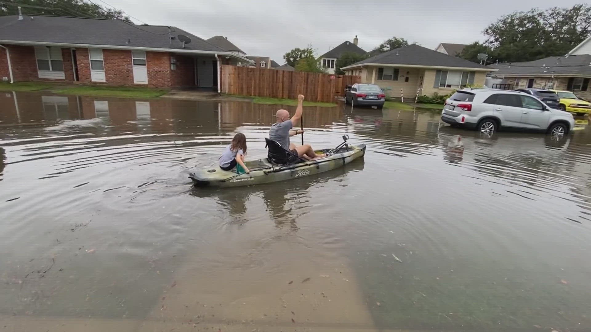 According to the New Orleans Sewerage and Water Board, two major turbines that supplied power to the city pumps were not working as rain fell quickly on Saturday.