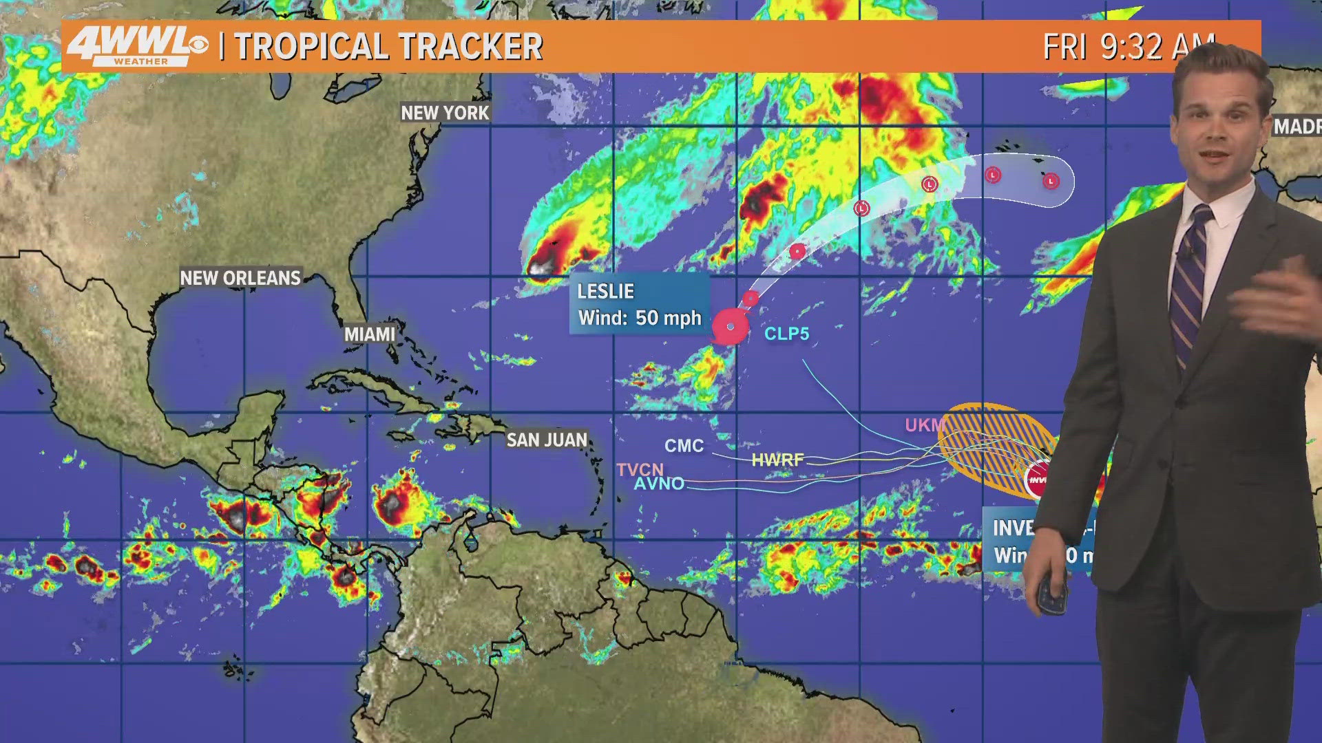 Hurricane season isn't over yet, but there are no big threats through early next week. On the northern Gulf we keep a watchful eye through the end of October.