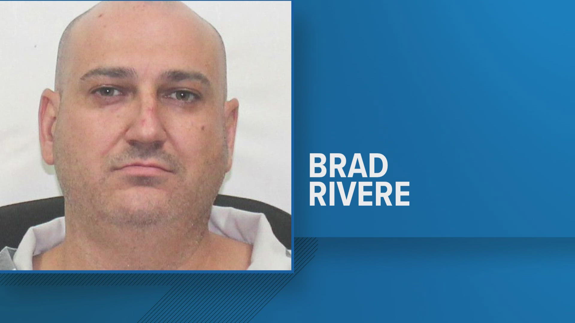 Brad Rivere, 41, accused of impersonating a federal officer to influence a civil dispute and violently attacking deputies while in custody.