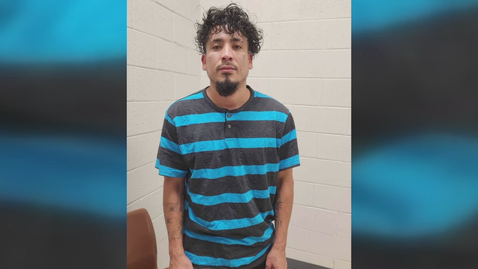 A domestic violence defendant, who cut off his ankle monitor and fled New Orleans two weeks ago, was caught in Austin, Texas, on Tuesday.