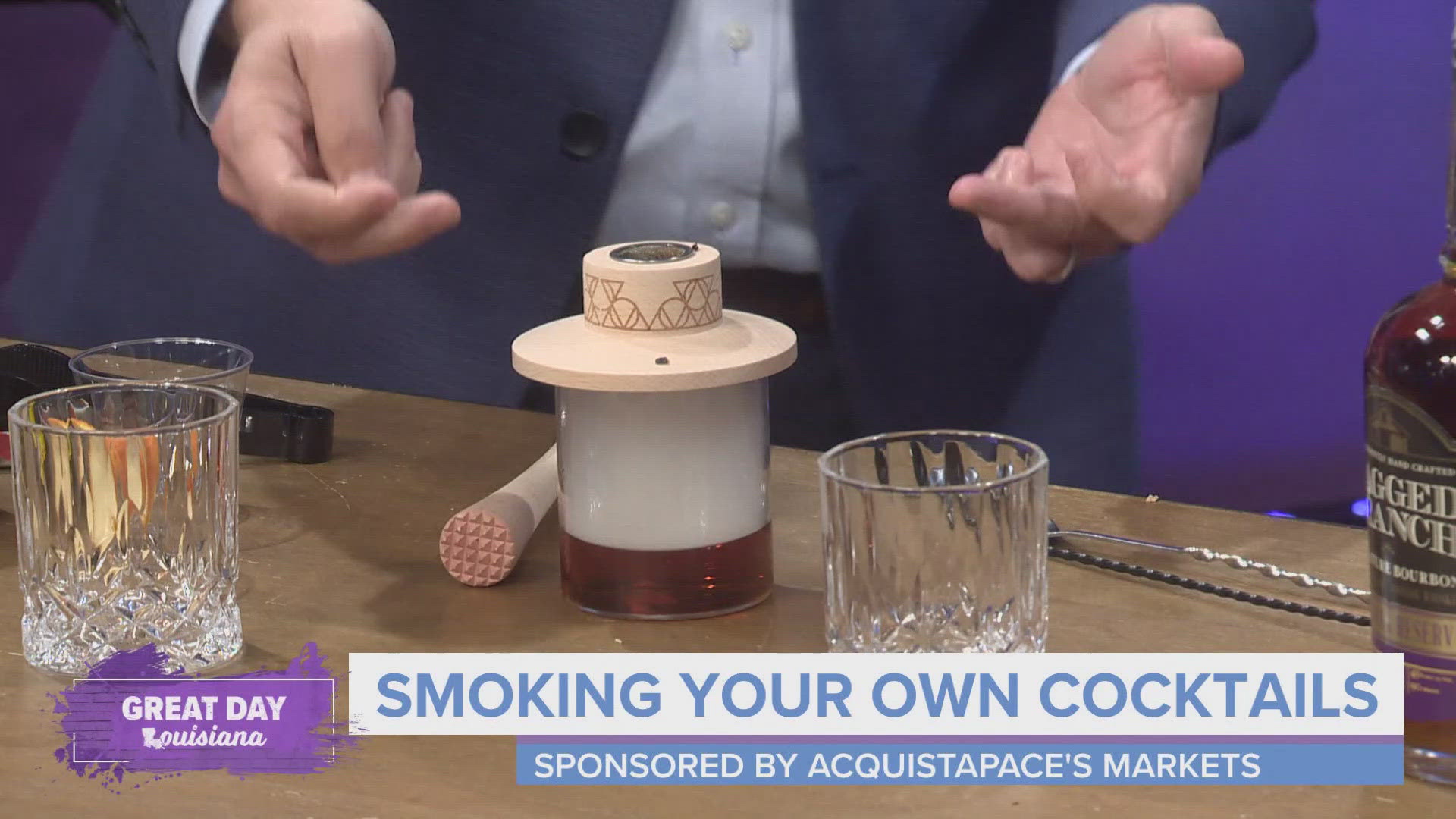 In our Happiest Hour, Adam Acquistapace breaks down the art of smoked cocktails and shares a recipe for a smoked Old Fashioned.  