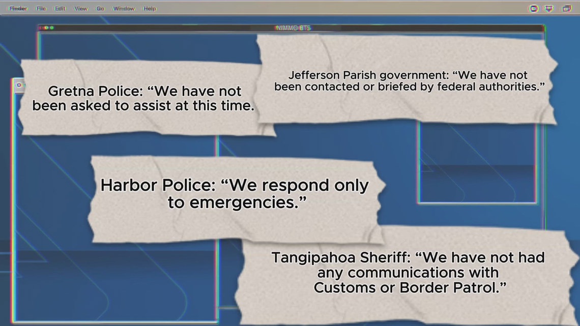 Local agencies say they haven’t been contacted about expected Border Patrol Operation in New Orleans