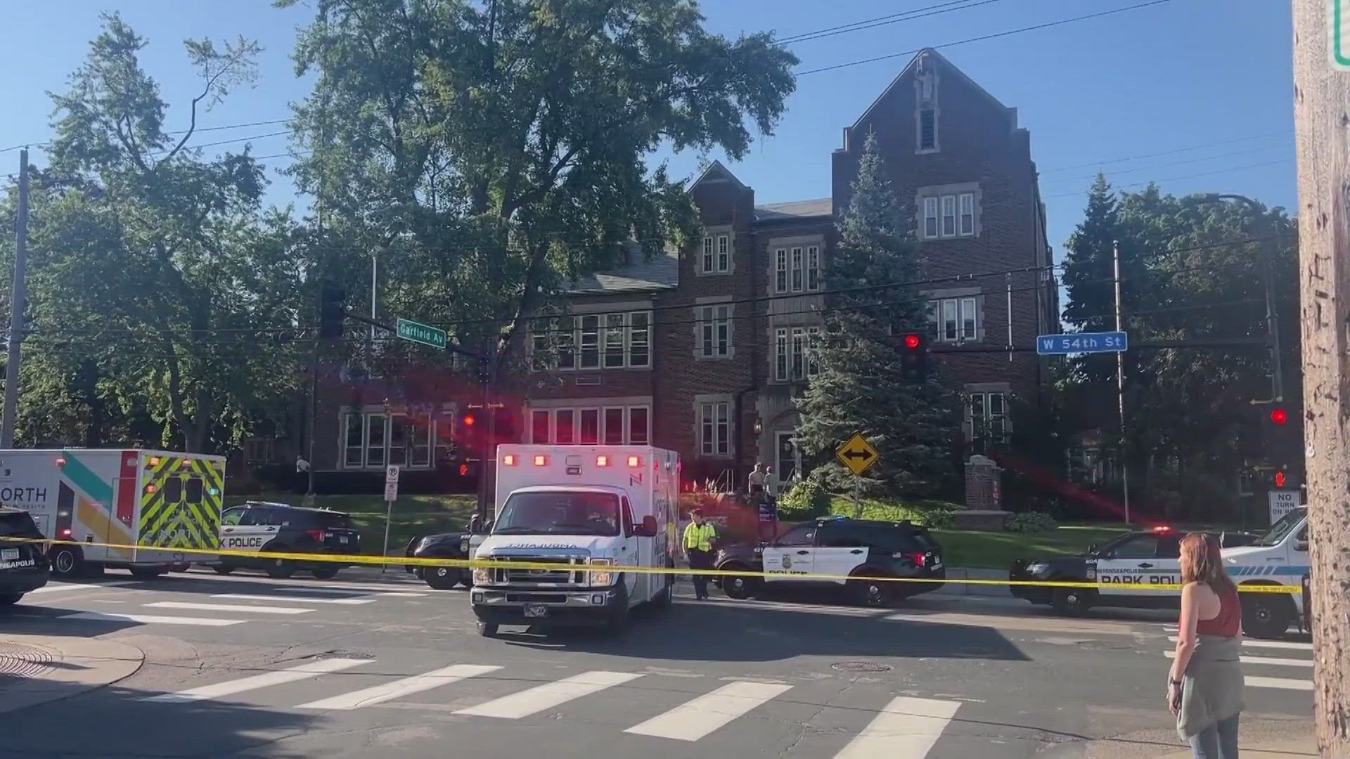 At least two children were killed and 17 others were hurt in the Minneapolis school shooting. 