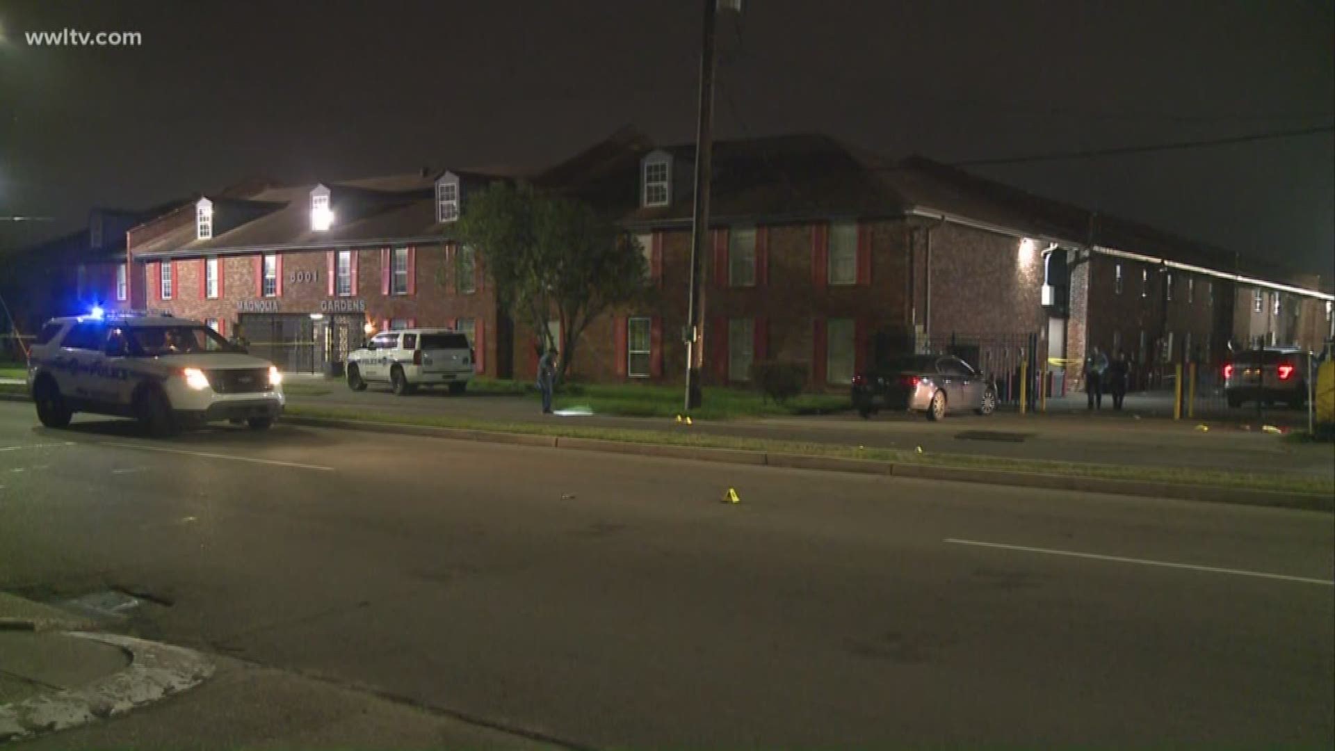 Police say the man was shot multiple times in New Orleans East early Wednesday, Feb. 19.