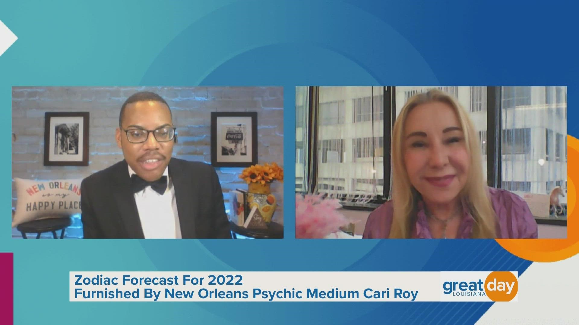 Psychic medium Cari Roy shared what the first six Zodiac signs should focus on in 2022.