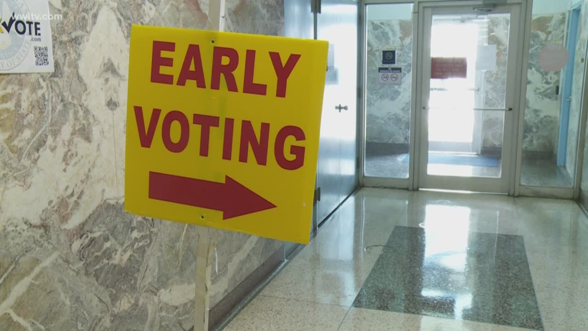 Early voting begins Tuesday in Louisiana