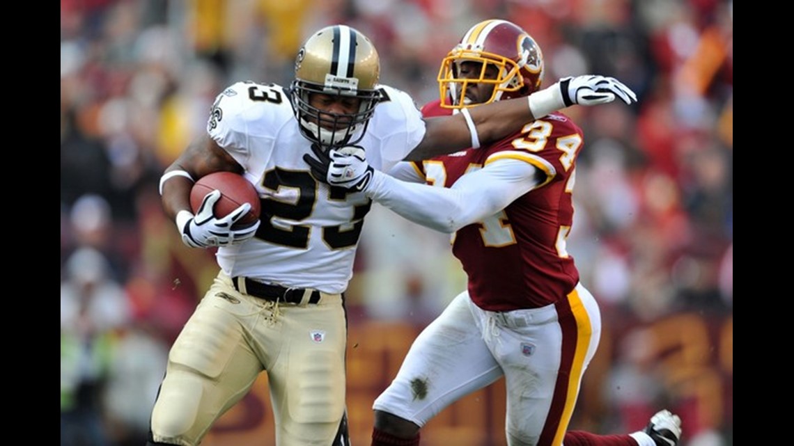 Pierre Thomas  New Orleans Saints Hall Of Fame