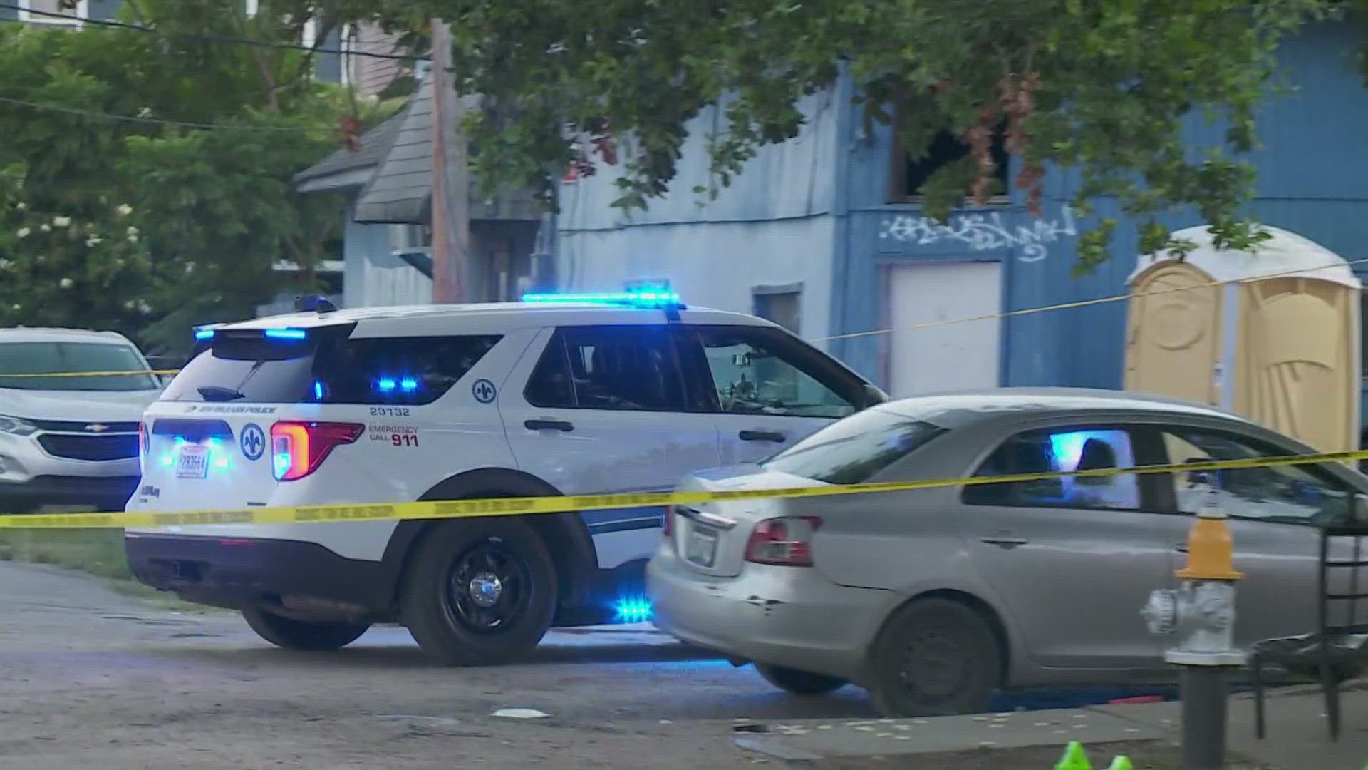 NOPD said they responded to a report of shots fired in the area around 5:43 p.m. The victim was taken to a nearby hospital where they later died.