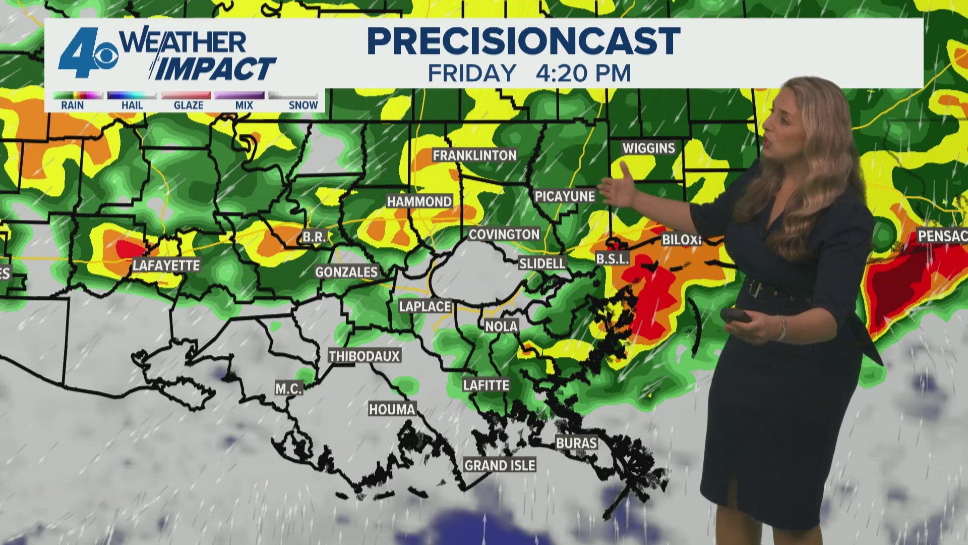 Rounds of heavy rain on Friday | wwltv.com