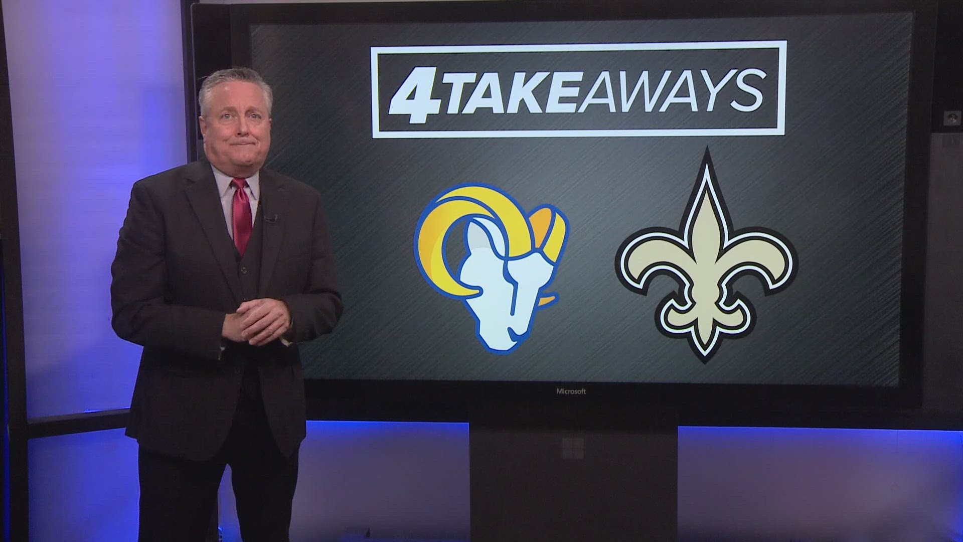 WWL Louisiana sports director Doug Mouton shares his 'Four Takeaways' from the Saints' loss to the Rams last Thursday night.