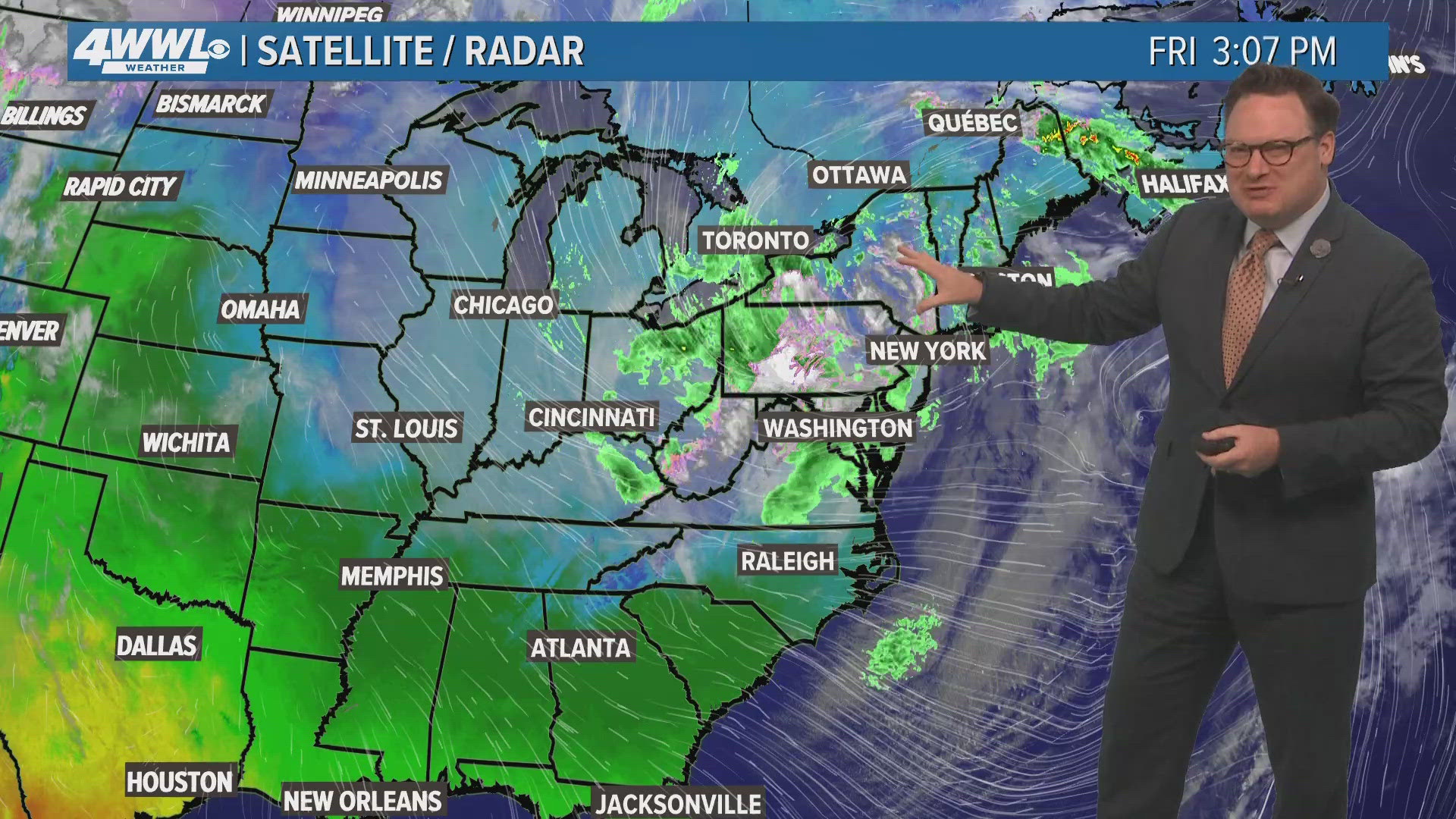 Chief Meteorologist Chris Franklin says expect a warming trend by Sunday and another cold front on Thanksgiving Day.