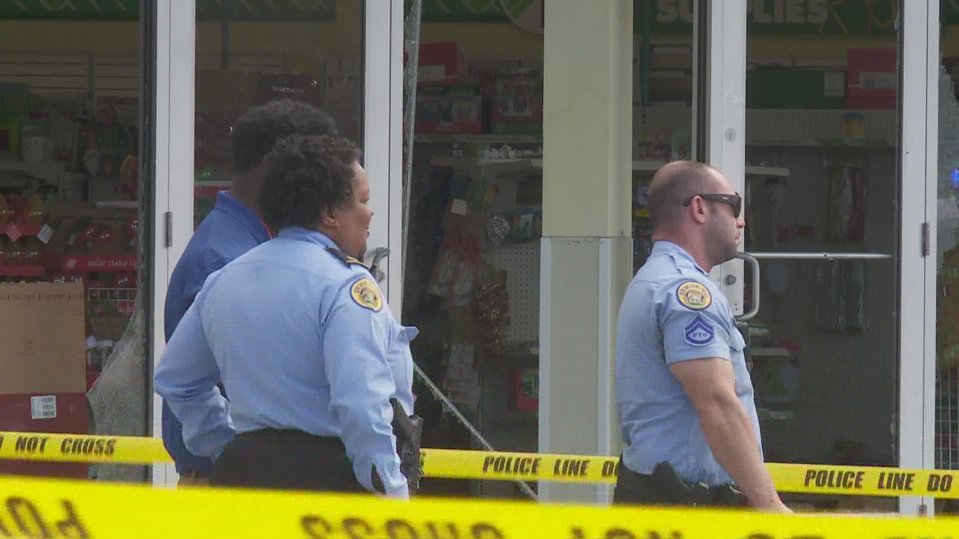 Police are investigating a shooting outside of a Dollar Tree store that left two people in the parking lot and two people in the store injured.