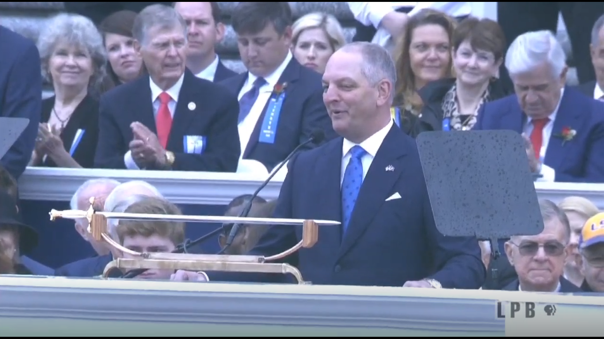 Gov. John Bel Edwards outlined his second-term priorities during an inauguration speech. Video courtesy of LPB.
