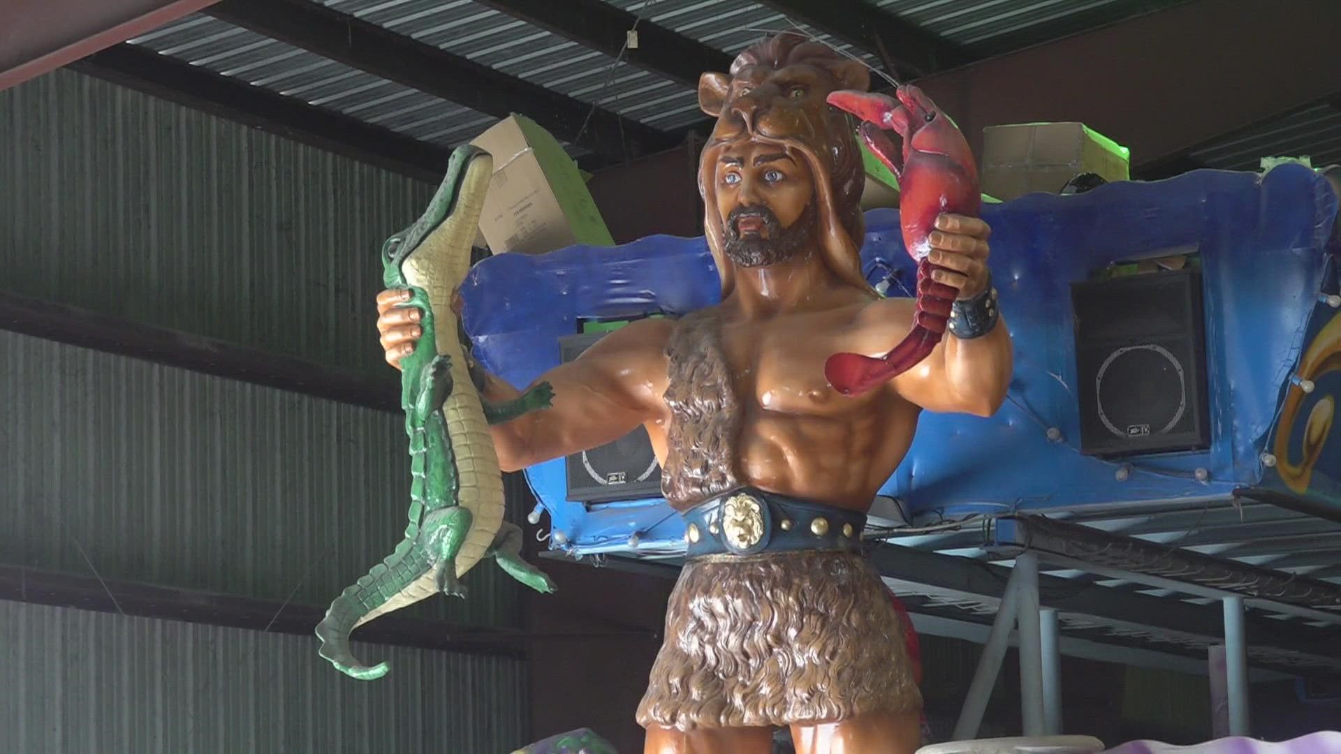 Even as recovery from Ida continues in Houma the Mardi Gras Krewe of Hercules will roll in the good times for the first time in a while.