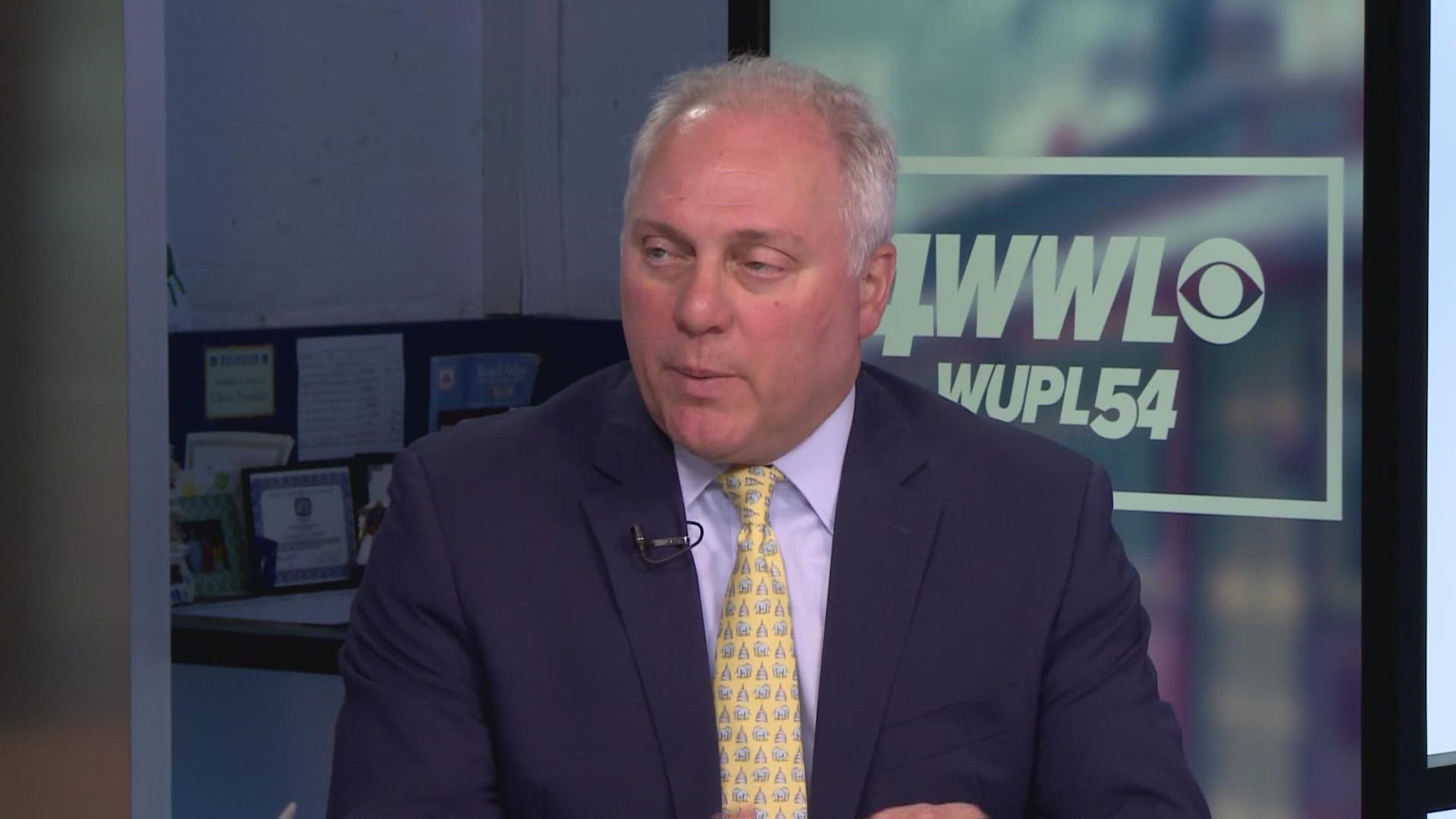 Congressman Steve Scalise, R-Louisiana, talked with Eric Paulsen on a number of topics including recent bills, abortion issues and the raid on Mar-a-Lago.