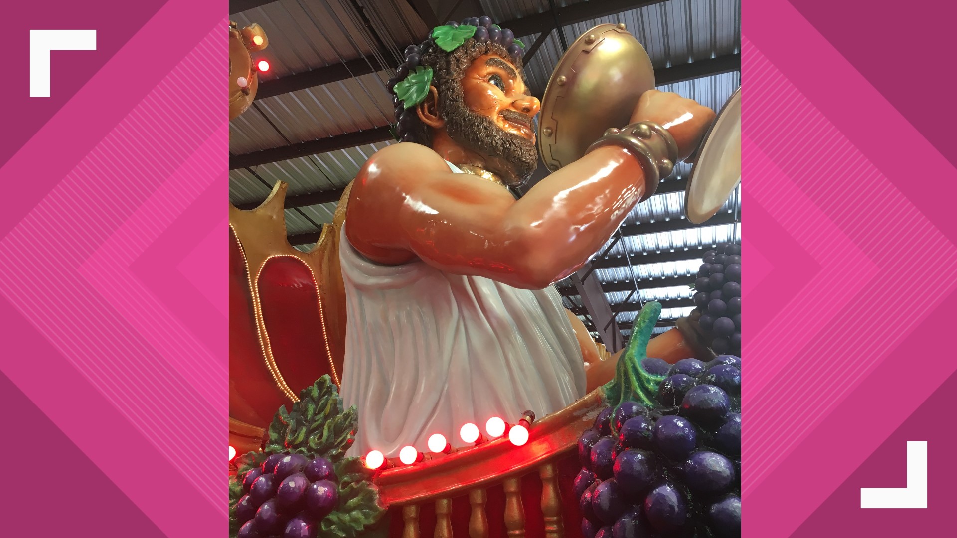 Bacchus to unveil new animated king & officers' floats in this year's