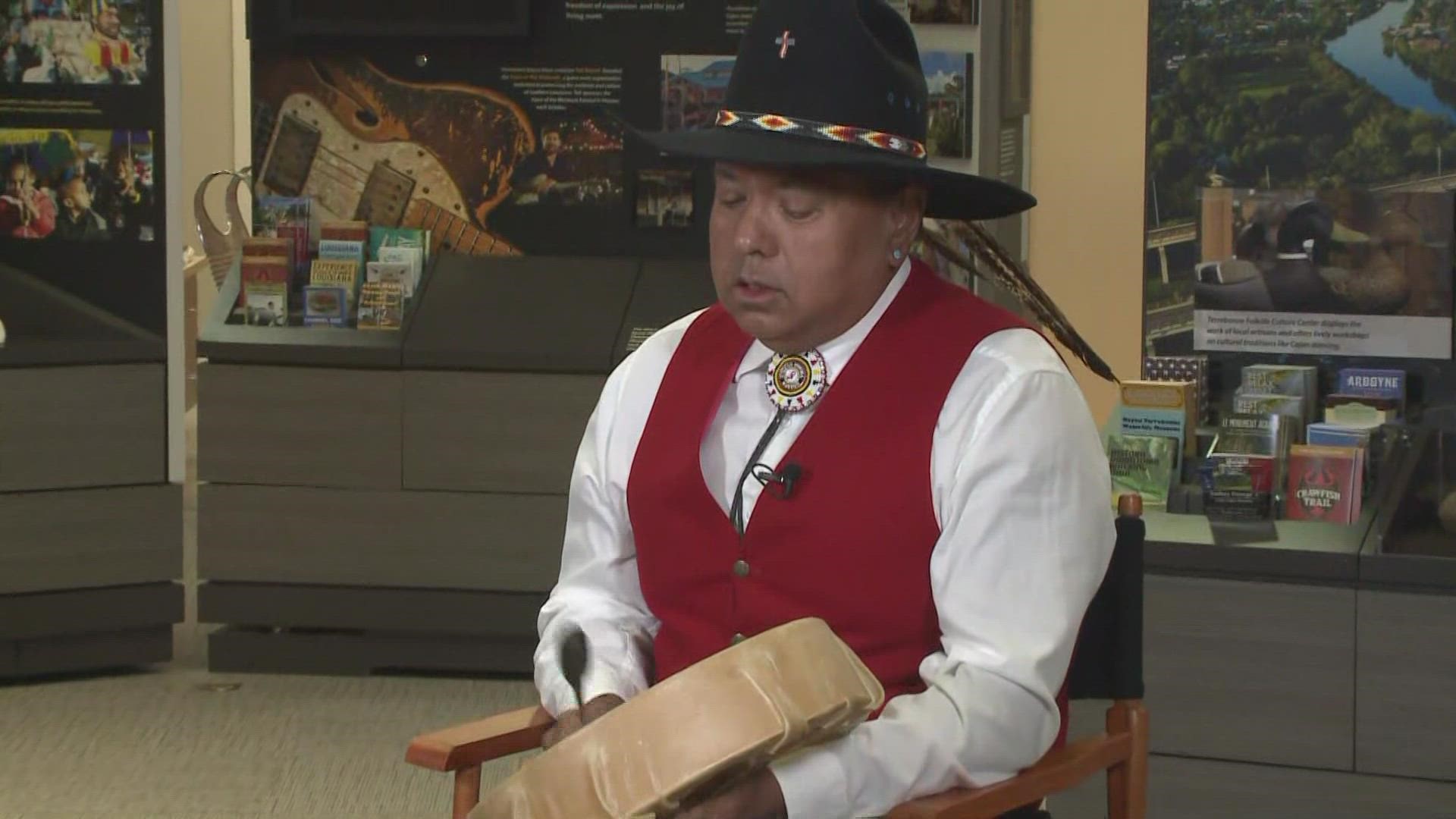 Cocoa Creppel, Principal Chief of the United Houma Nation, talks with Eyewitness Morning News about how the tribe was affected by Hurricane Ida.