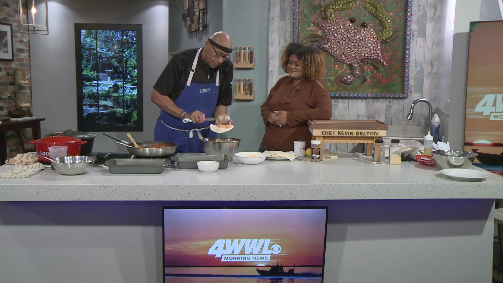 Chef Kevin Belton is cooking it up in the WWL Louisiana Kitchen.