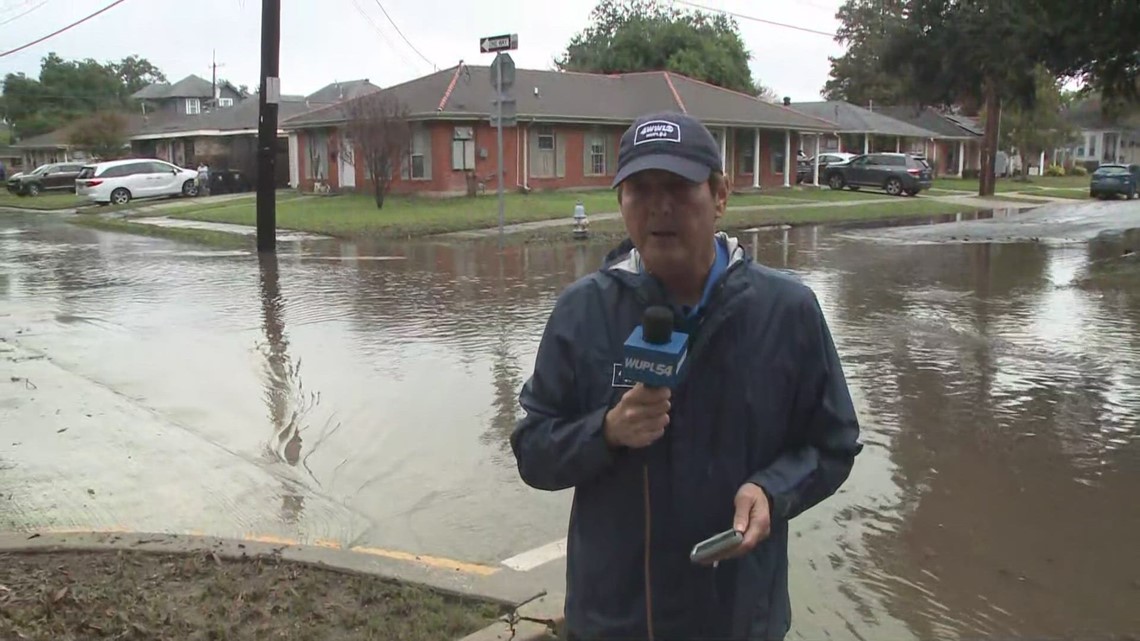 Street flooding in Lakeview area