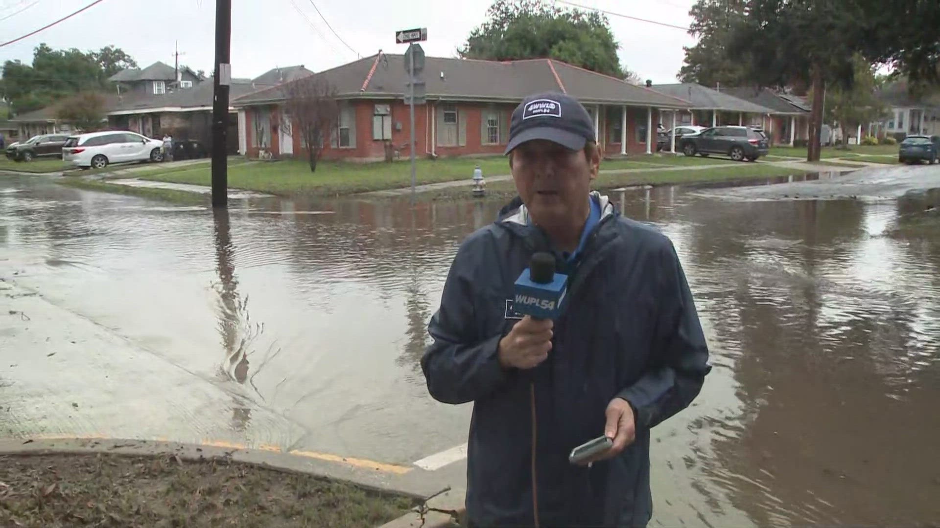 Paul Murphy describes the scene in the Lakeview area where some draining pumps are operating at limited capacity.