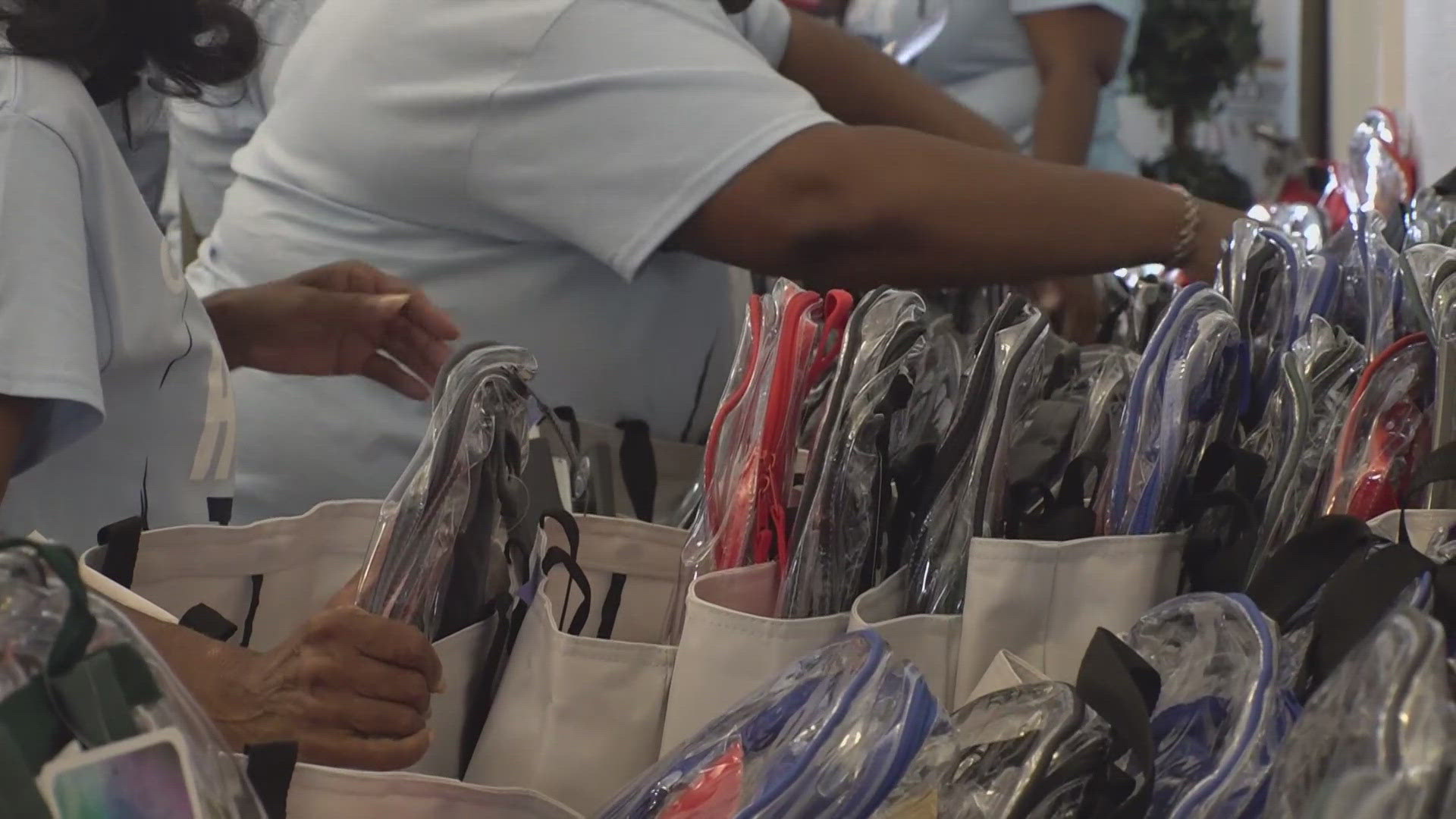 The group is helping provide for uniforms, binders, backpacks and lunch boxes.