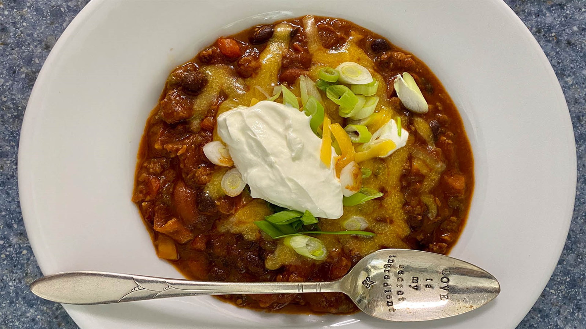 In honor of National IPA Beer Day, chef whipped up a bowl of Beer Chili.