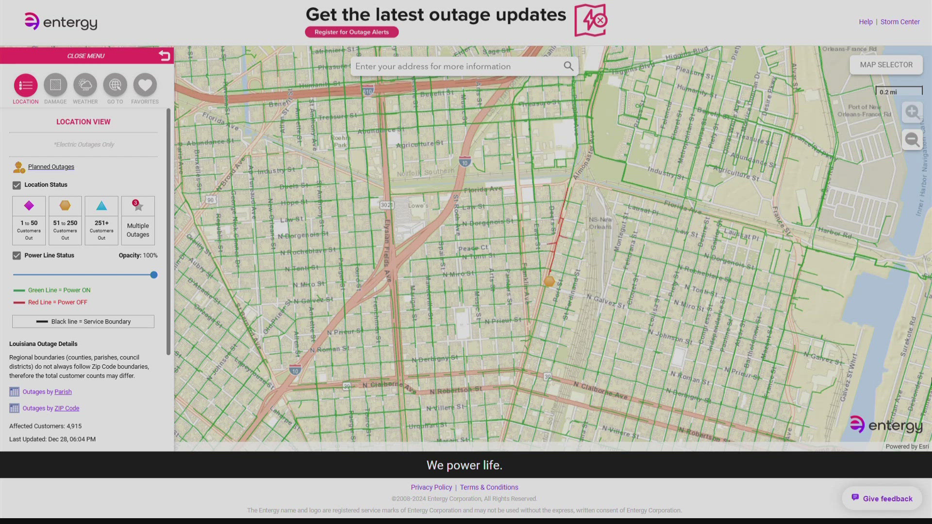 Possible Crash Causes Power Outage In New Orleans Wwltv Possible crash causes power outage in new orleans wwltv