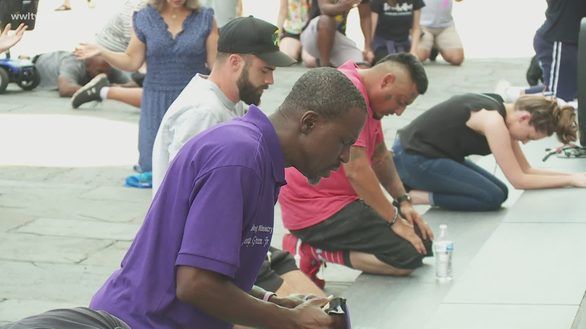 Pastor Dean Sunseri with Voice of the Kingdom ministry is a professional counselor and one of the organizers of Sunday's demonstration. He explains how it went.