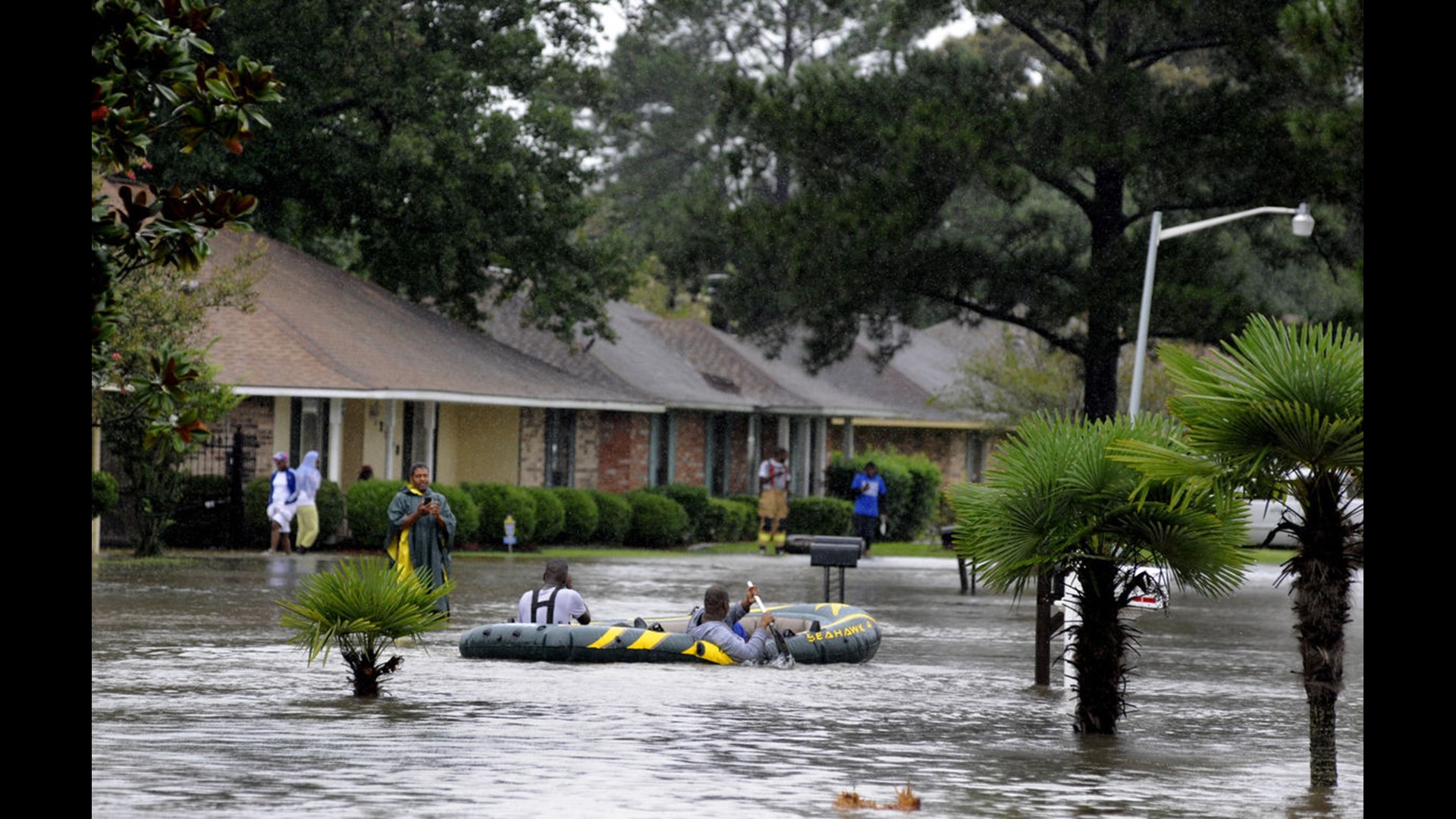 90 percent of homes in Denham Springs flooded