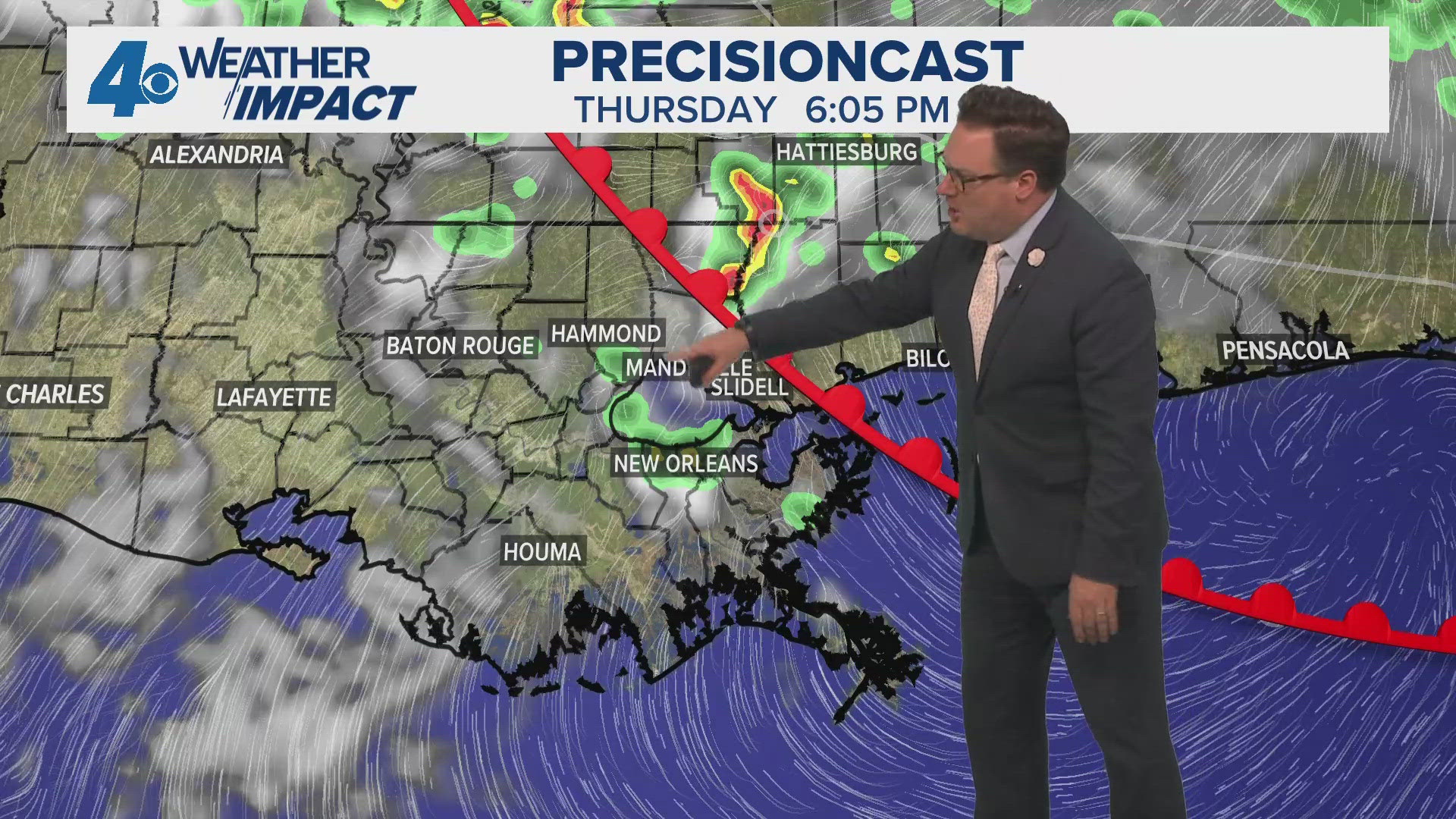 New Orleans Weather: Spotty showers Thursday and rain Friday ahead of ...