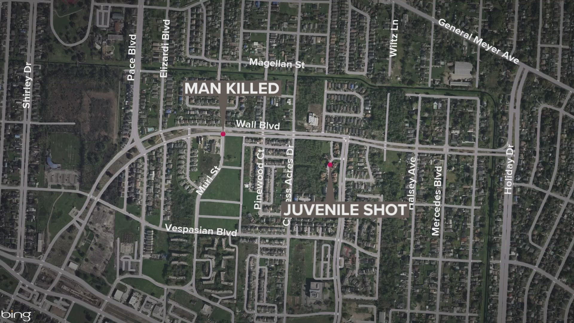 Man killed and 3 injured in Algiers shooting.