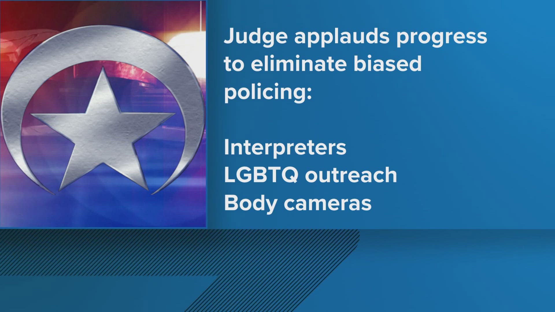 The New Orleans Police Department showed more progress toward winding down its 12-year-old federal consent decree.