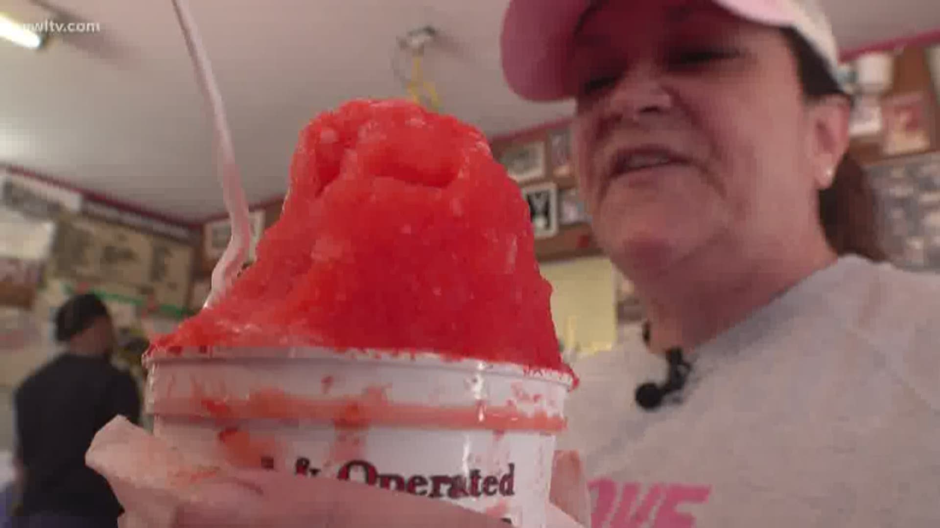 We doubt cold temperatures will get in the way of New Orleanians and their snoballs...