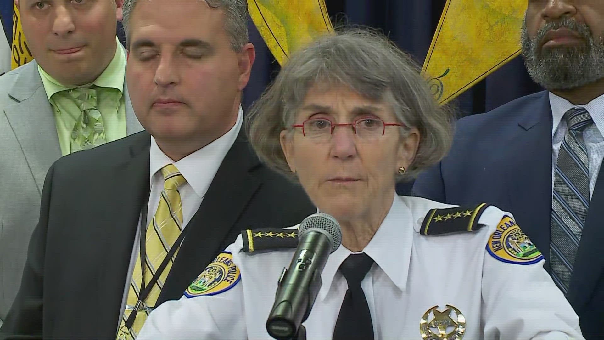 NOPD Superintendent Anne Kirkpatrick said the teen suspect had been involved in 46 criminal incidents.