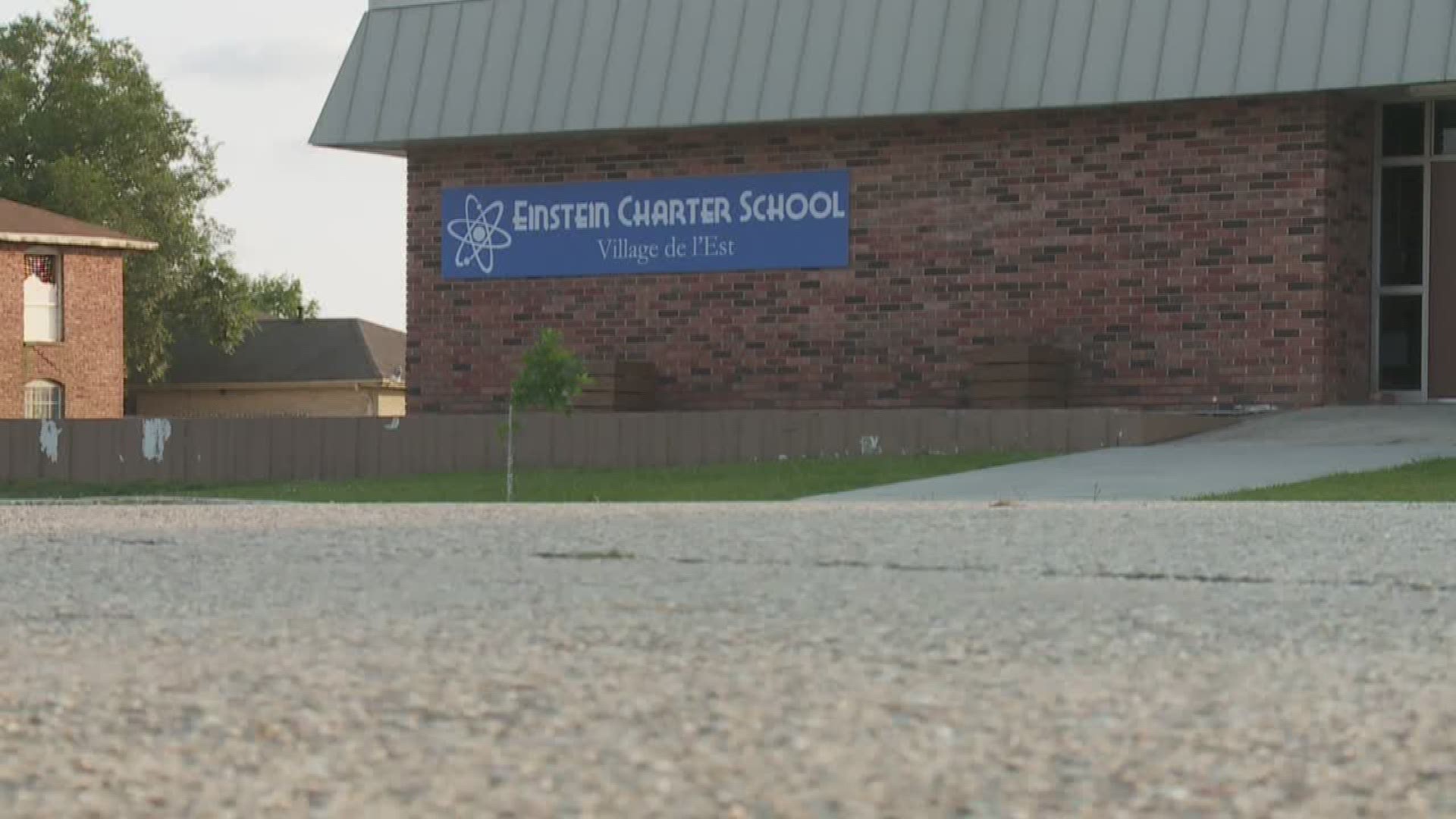 Wynton Yates talks about a school in New Orleans East that tested positive for asbestos.