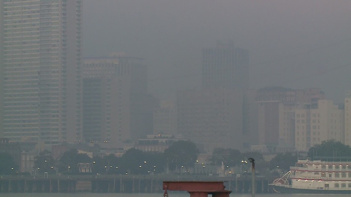 Smoke in New Orleans has been going on for a while; really bad smell ...