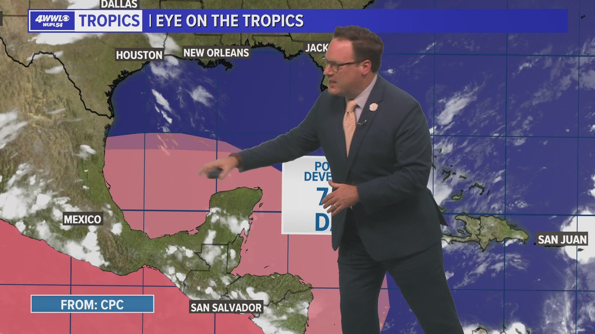 There are no threats to the Gulf of Mexico through this weekend