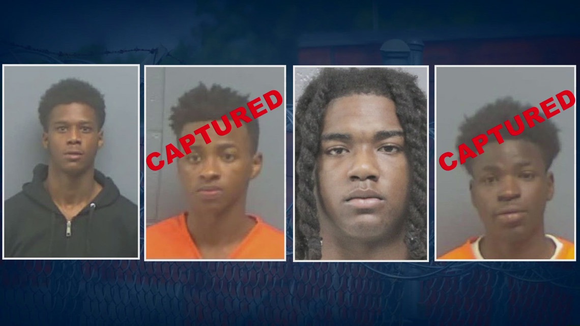 Tangipahoa Deputies Searching For 4 Escaped Inmates, Including 3 ...