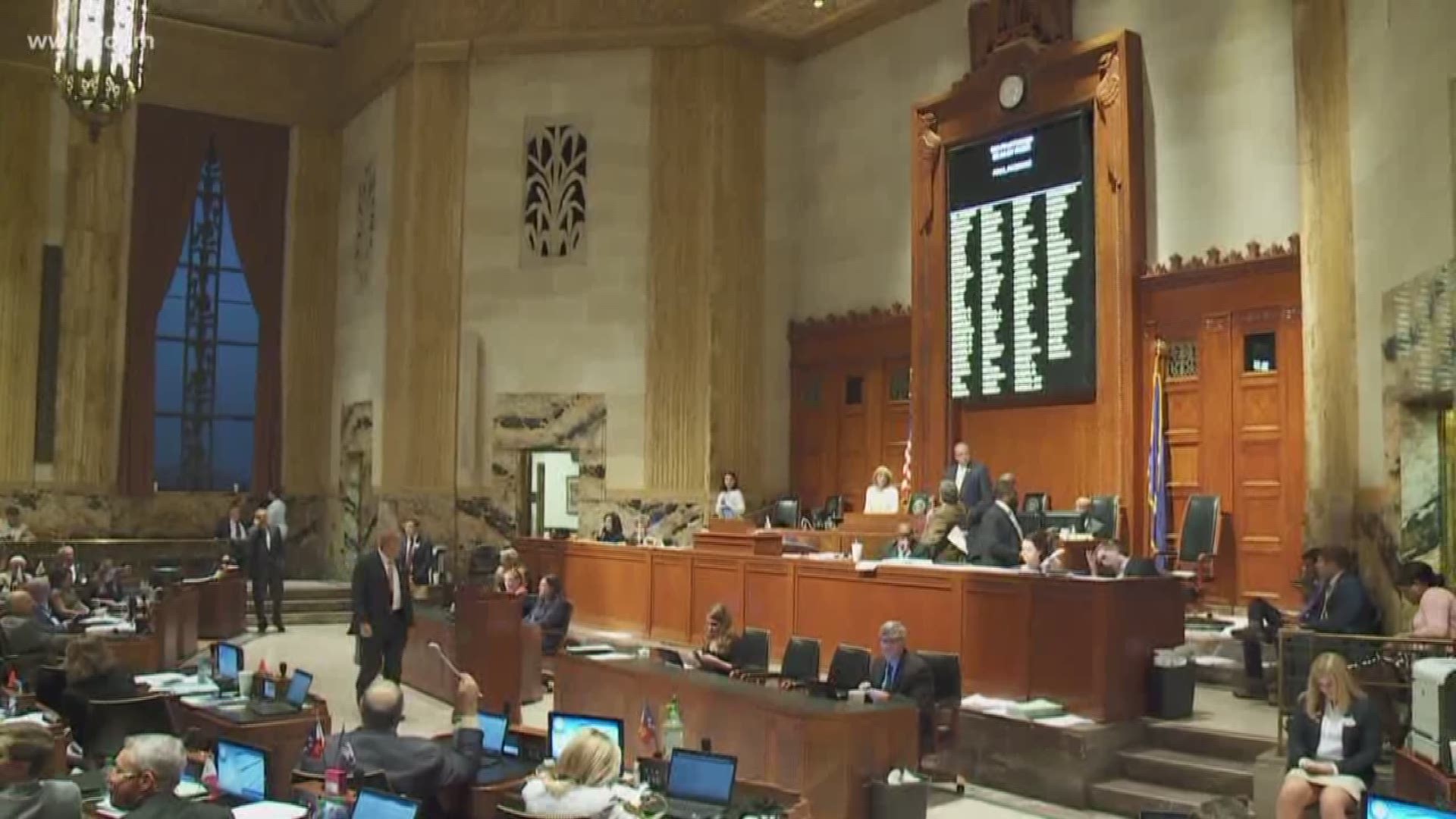 As of 10 p.m. lawmakers still have not come to an agreement on how to balance the state's budget. 