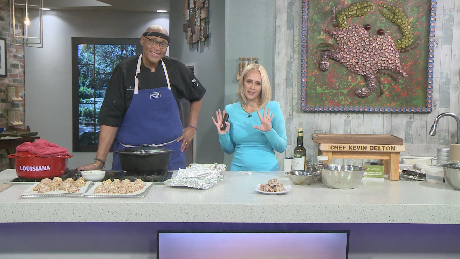 Chef Kevin Belton is cooking it up in the WWL Louisiana Kitchen.