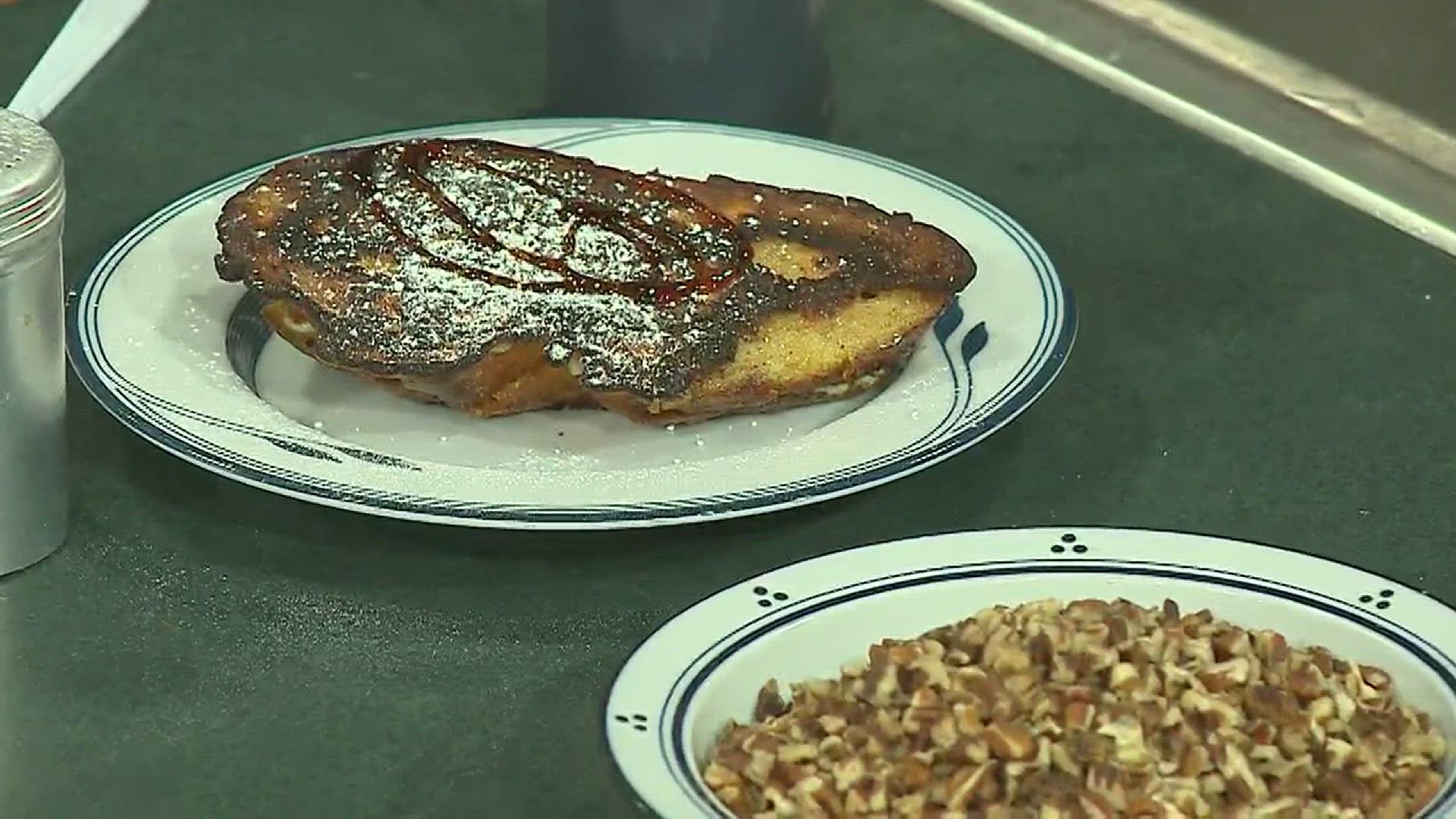 In honor of the upcoming National Pecan Day, we are stuffing our faces with pecan stuffed French toast! Chef Kevin Belton shows us how to prepare the sweet breakfast treat.