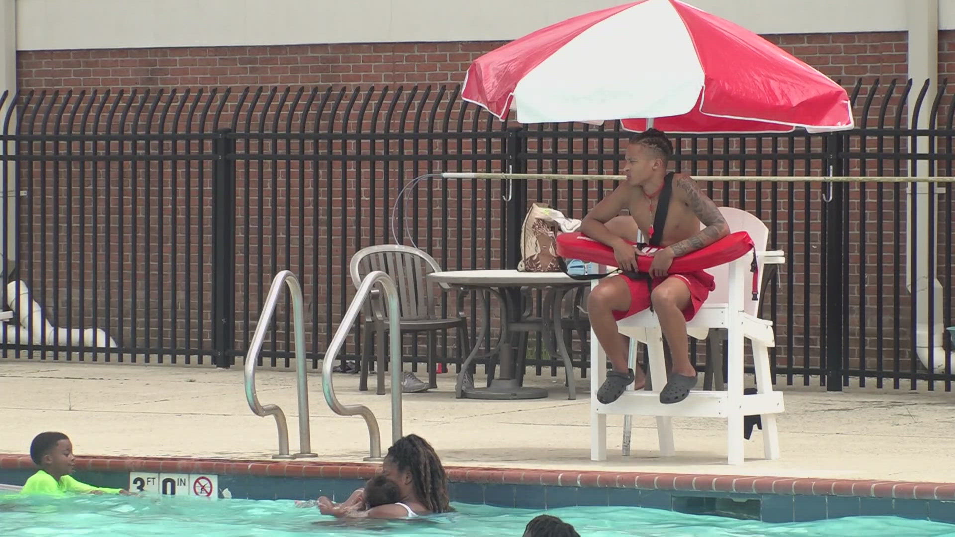 The Federal City pool has been closed and has finally opened near the end of July.