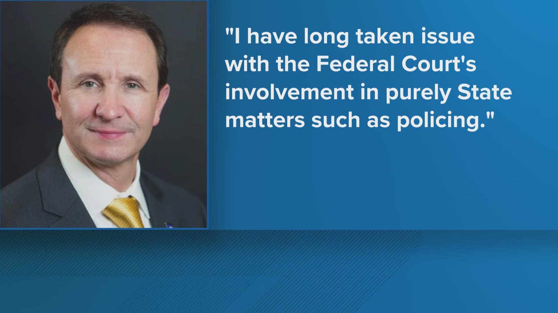 Governor Jeff Landry is suggesting that the federal judge Susie Morgan overseeing NOPD’s consent decree be impeached.