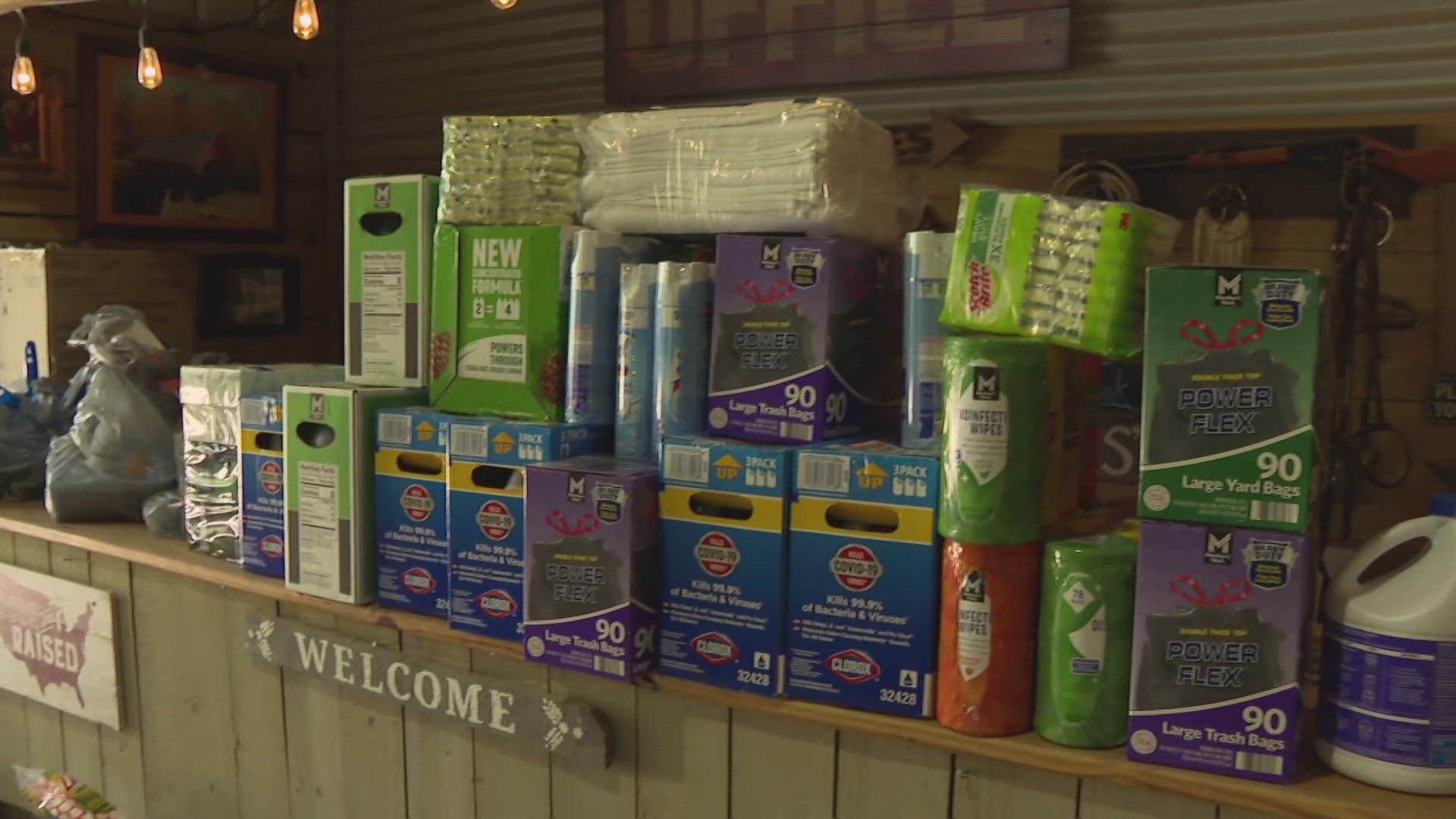 A Hurricane Helene supply drive is underway in Slidell.