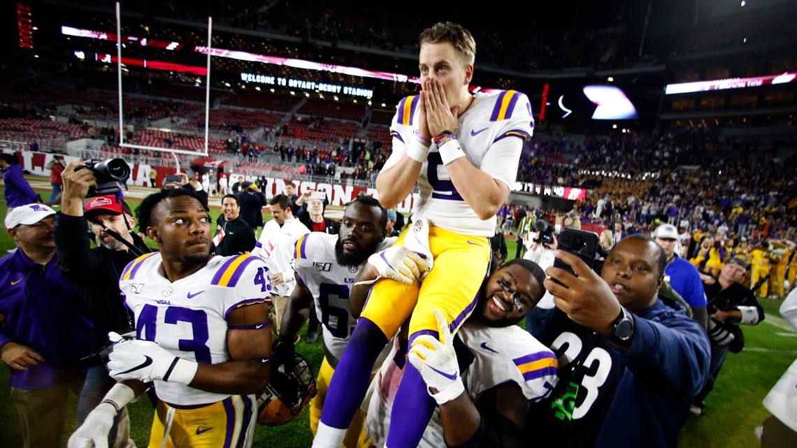 Joe Burrow now Heisman frontrunner after record-breaking