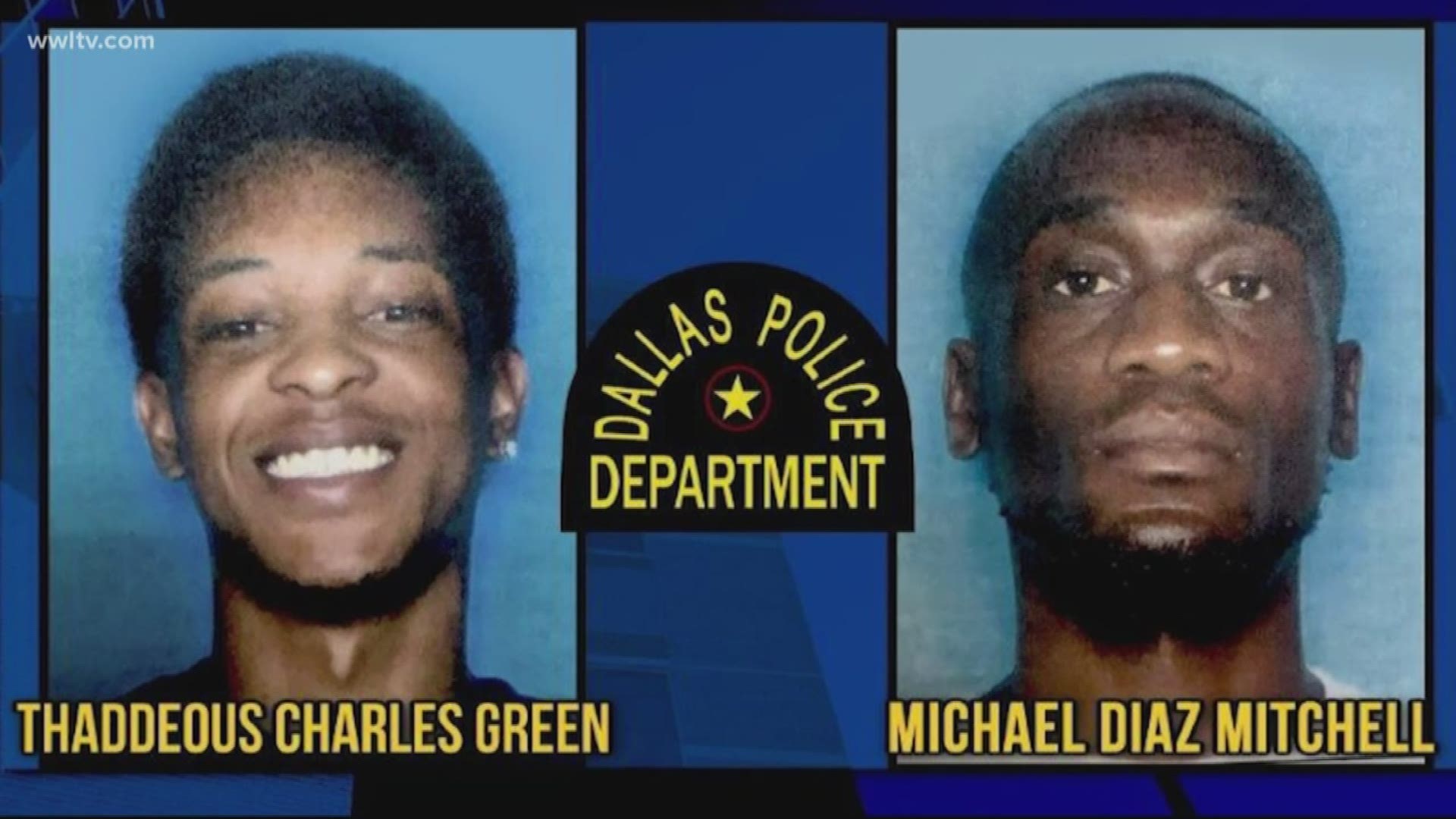 The men are from Alexandria, Louisiana, and investigators believe they were in Dallas to buy drugs from Joshua Brown.