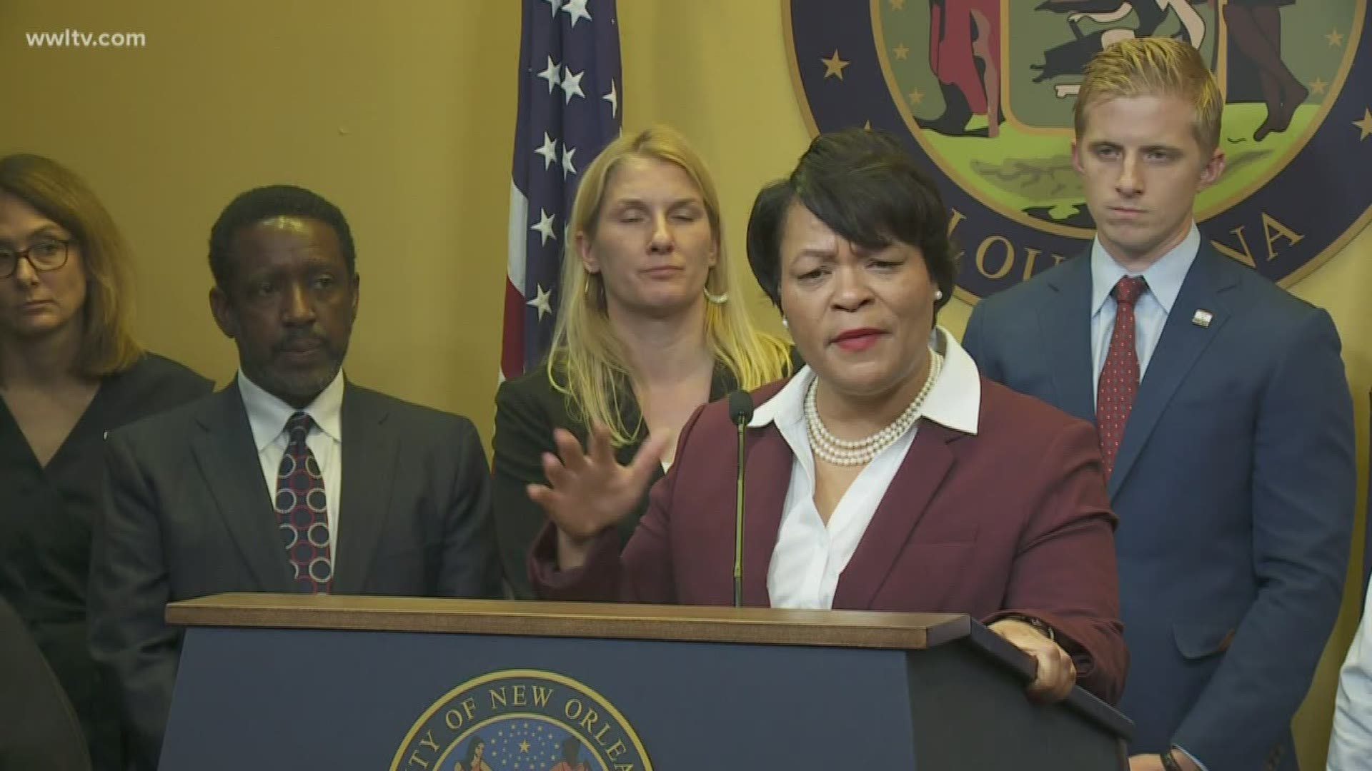 Mayor Latoya Cantrell presented the new strategy, which is taking the long view. The mayor emphasized this will be a "generational plan." Its impact may not be felt fully until after her time in office. That said, the plan is threefold.