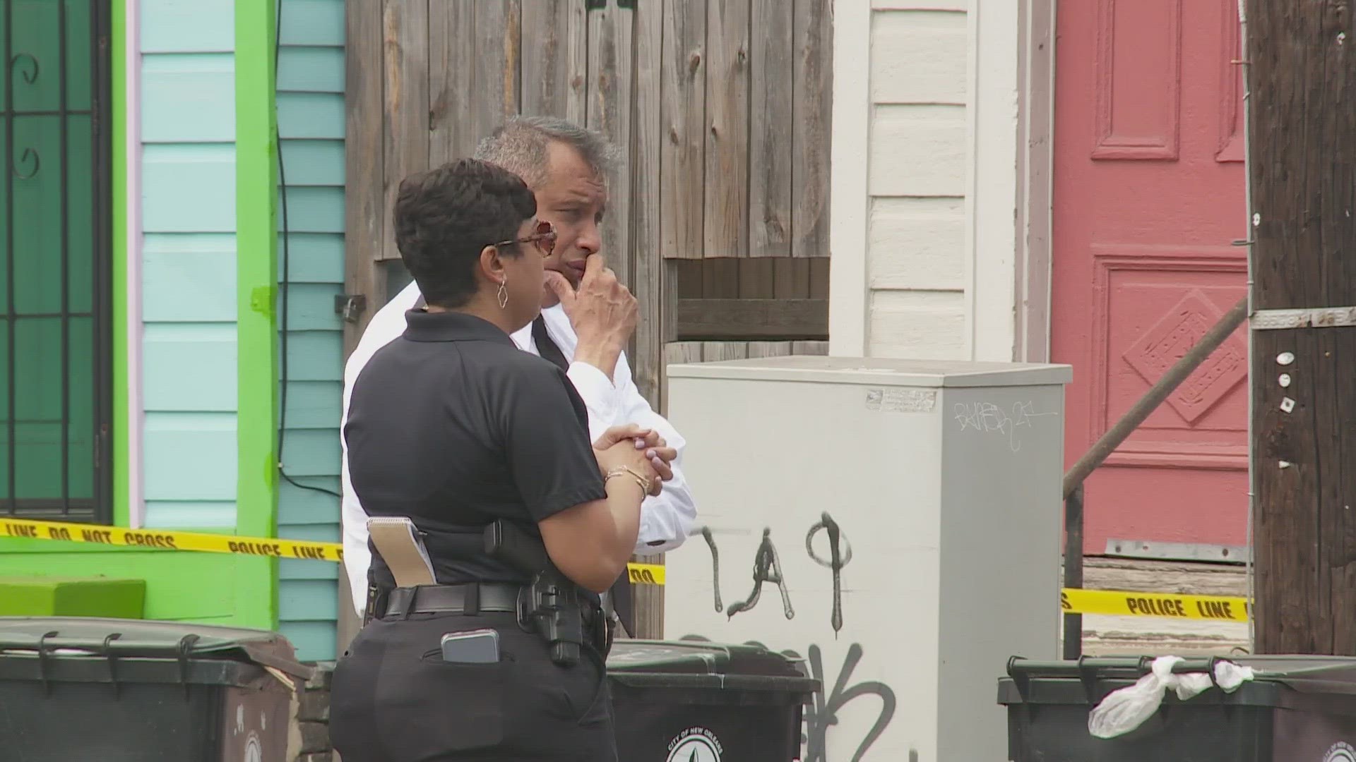 Authorities say a woman is dead after a shooting in New Orleans on Tuesday afternoon.